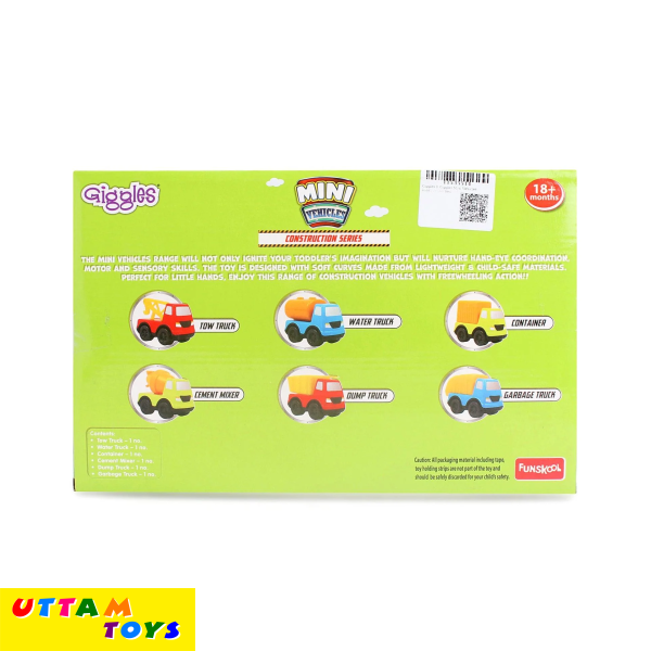 Funskool Giggles Mini Vehicle Construction Series
