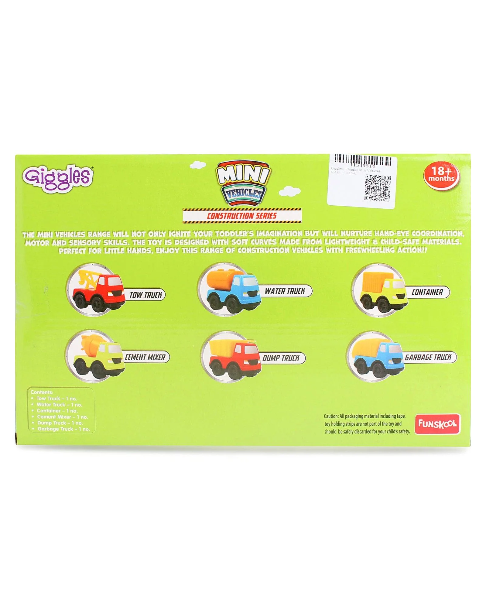 Funskool Giggles Mini Vehicle Construction Series