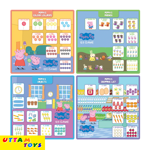 Funskool Giggles Peppa Pig - 123 Game