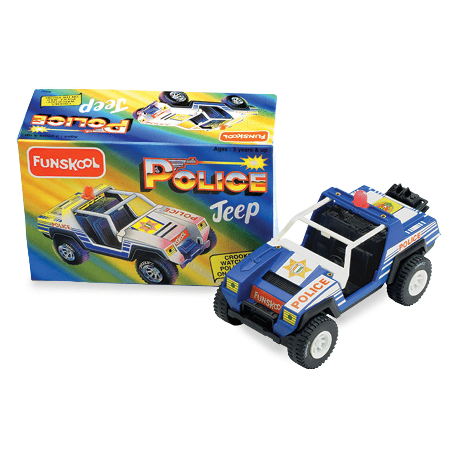 Funskool Giggles Police Jeep