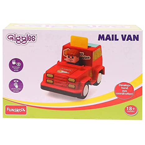 Funskool Giggles Vehicles Mail Van Toy