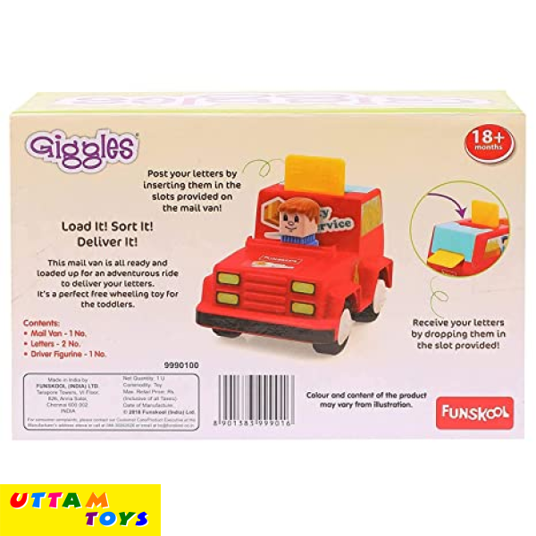 Funskool Giggles Vehicles Mail Van Toy