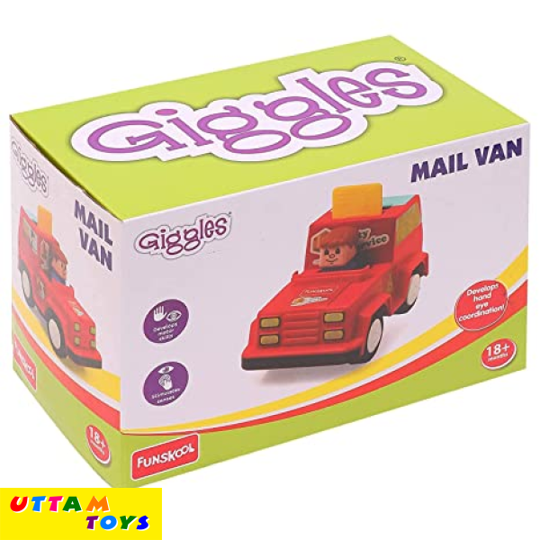Funskool Giggles Vehicles Mail Van Toy