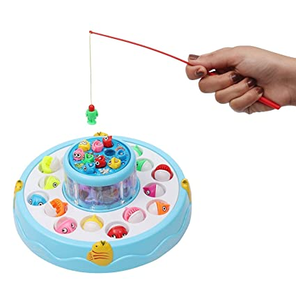 Fish catching game shop toy