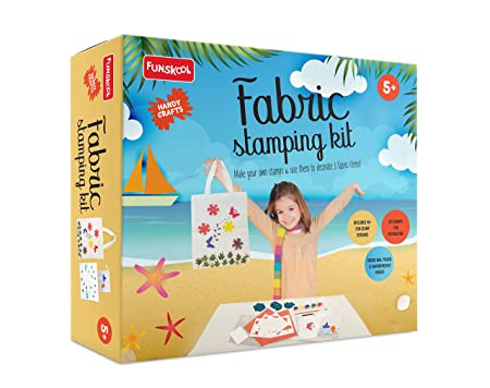 Funskool Handycrafts Fabric Stamping kit