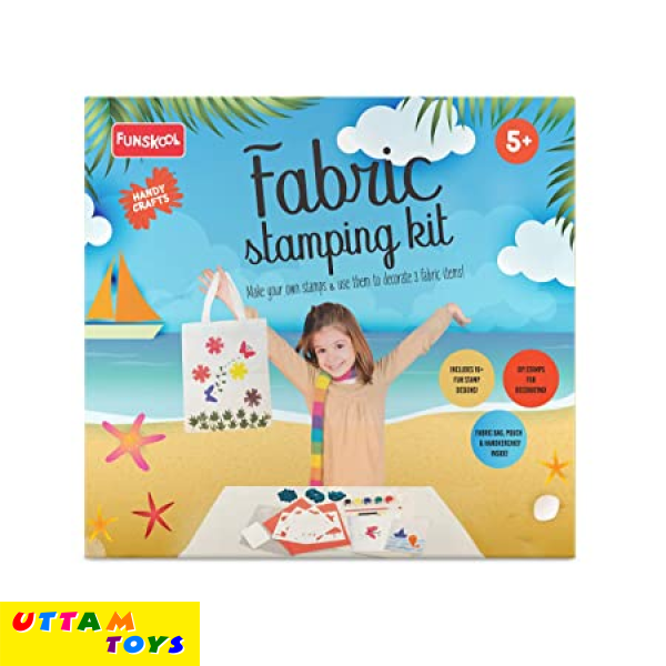 Funskool Handycrafts Fabric Stamping kit