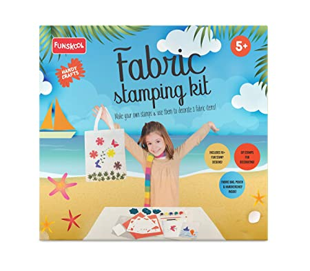 Funskool Handycrafts Fabric Stamping kit