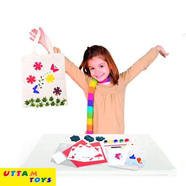 Funskool Handycrafts Fabric Stamping kit