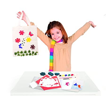 Funskool Handycrafts Fabric Stamping kit
