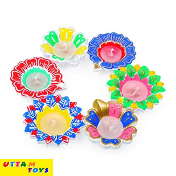 Funskool Handy Crafts Flower Candle Lamps