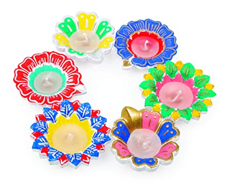Funskool Handy Crafts Flower Candle Lamps