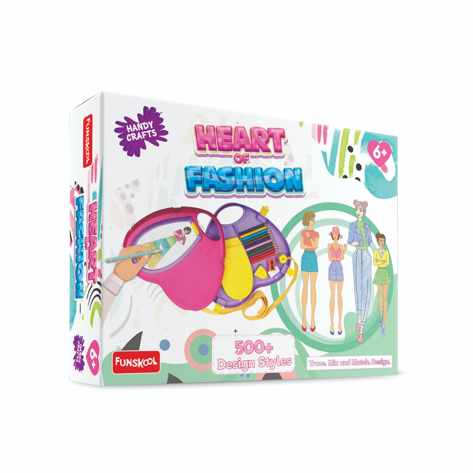 Funskool Handy Crafts Heart Of Fashion