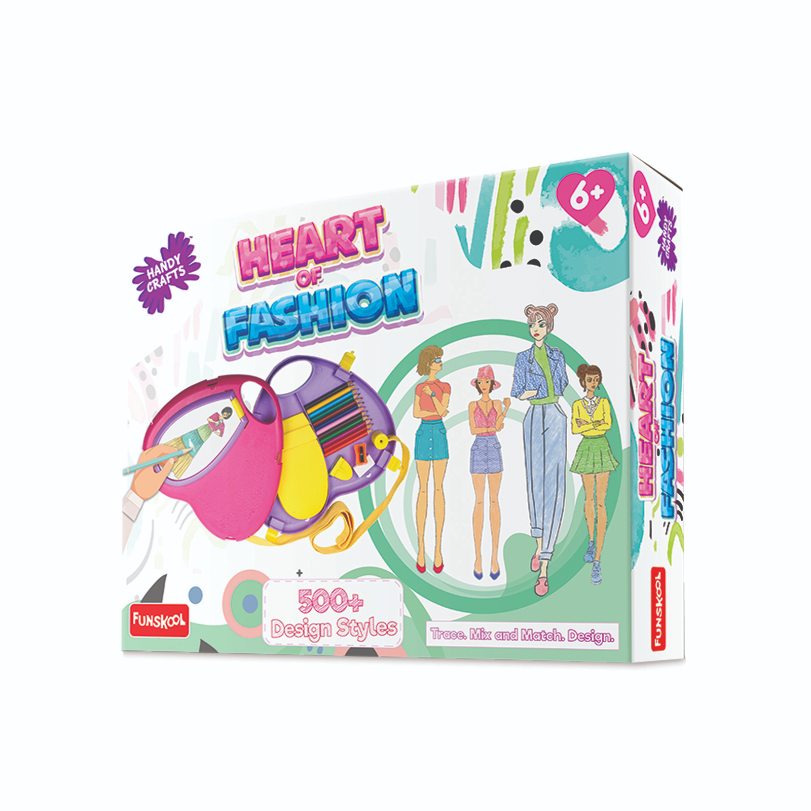 Funskool Handy Crafts Heart Of Fashion