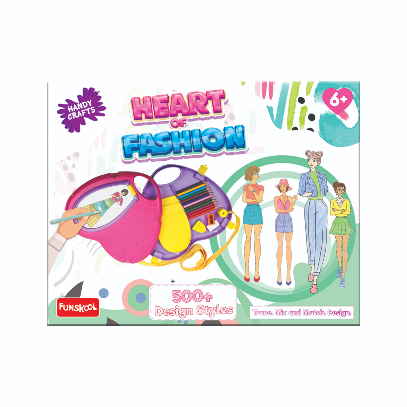 Funskool Handy Crafts Heart Of Fashion