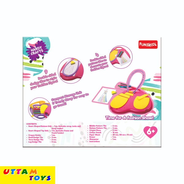 Funskool Handy Crafts Heart Of Fashion