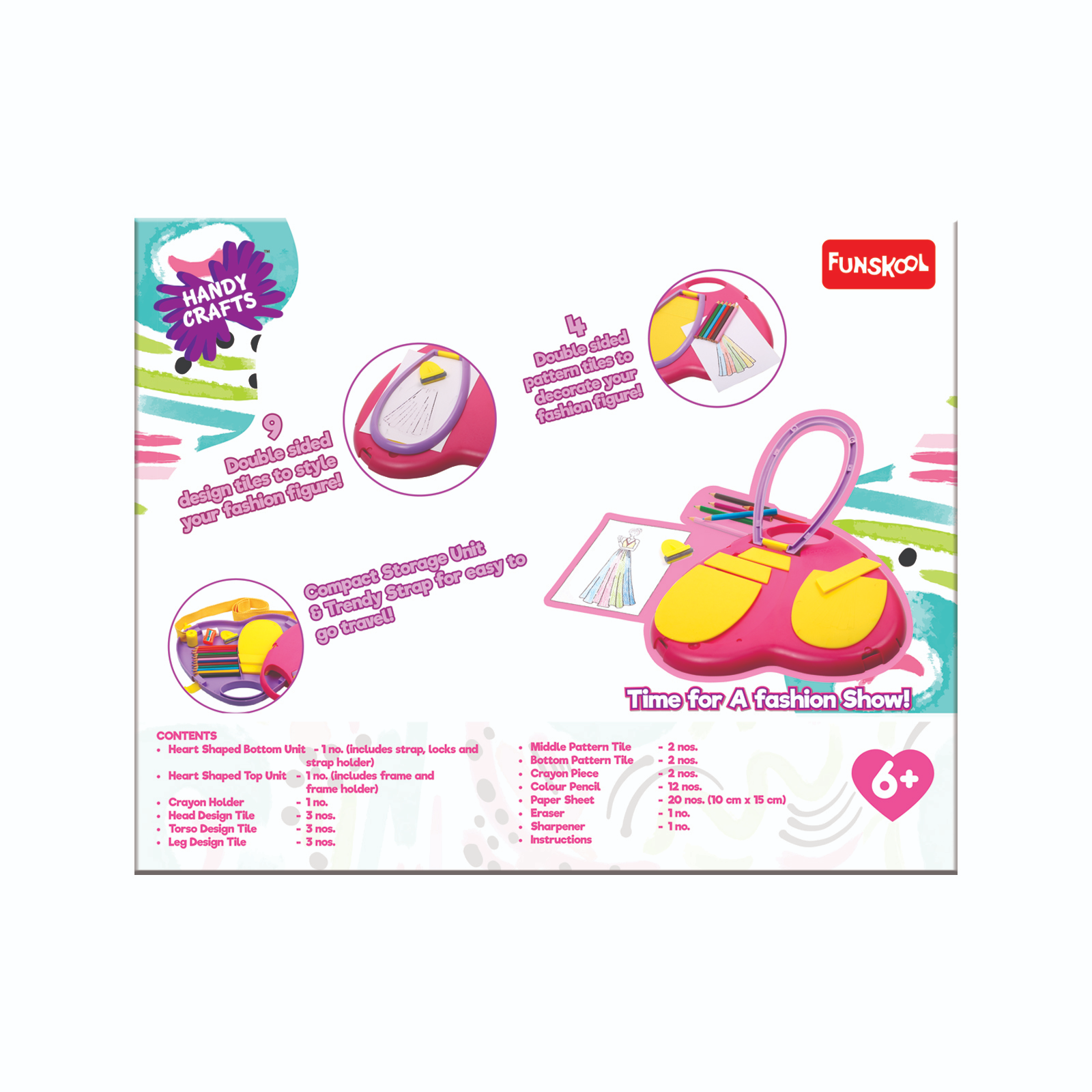 Funskool Handy Crafts Heart Of Fashion