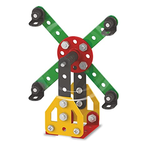 Mechanix Beginner Giant Wheel,Diy Stem and Education Metal Construction Set
