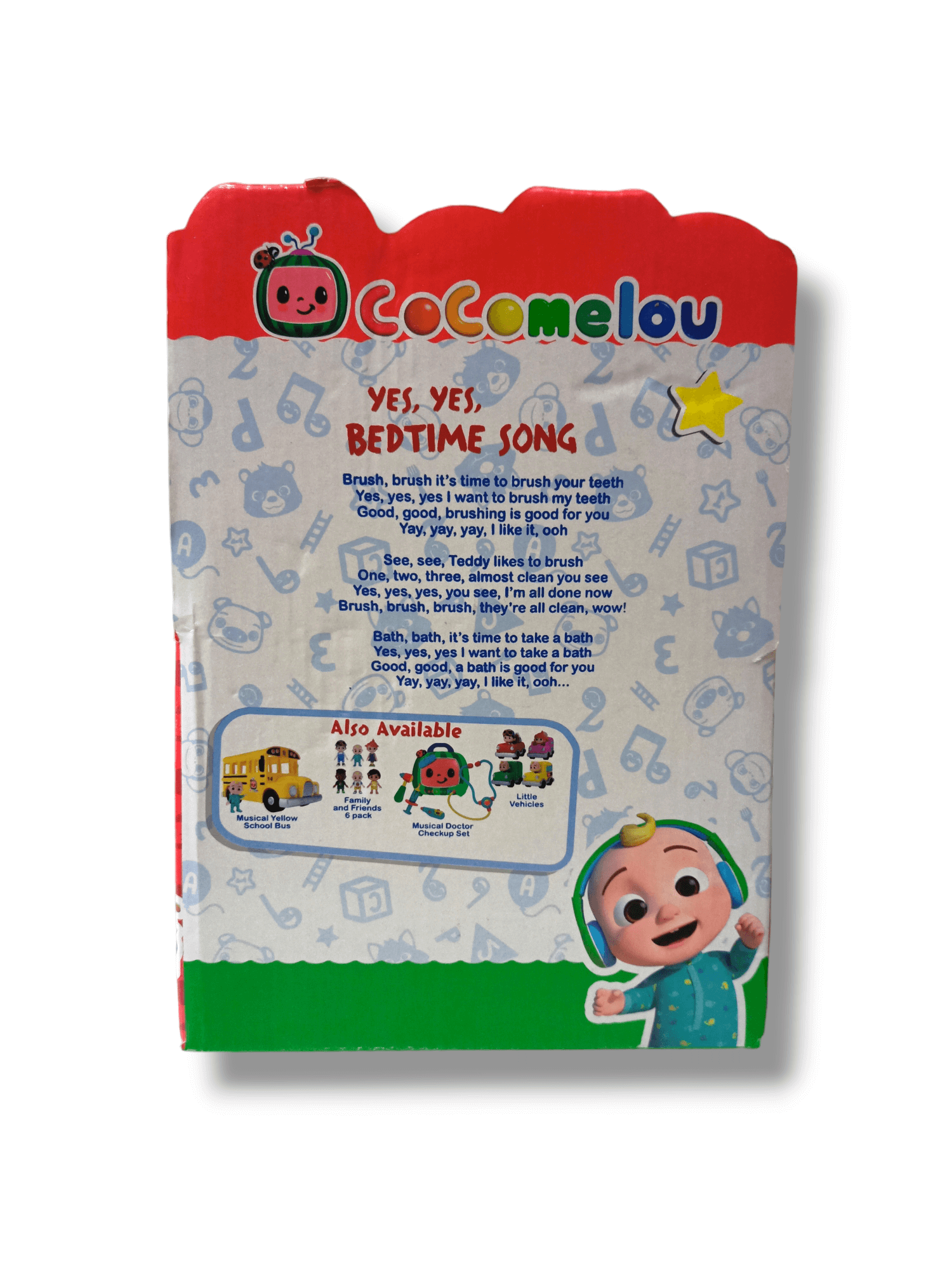 Uttam Toys Cocomelon Official Musical Bedtime JJ Doll