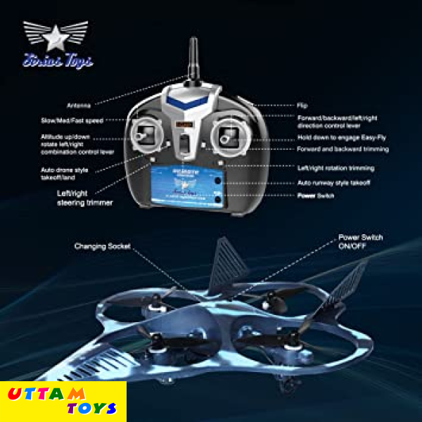 Sirius Toys Jet Fighter Drone