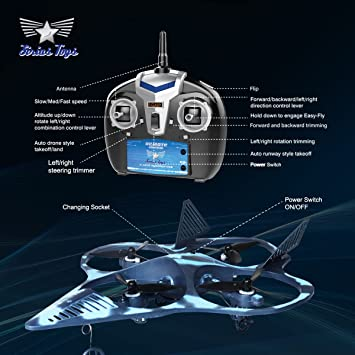 Sirius Toys Jet Fighter Drone
