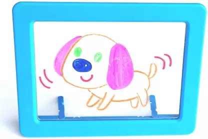 Sirius Toys Glow Art Sonic Neon Effect Drawing Board (Blue)