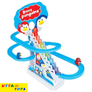 Sirius Toys Happy Penguin Track Set With Lights & Music