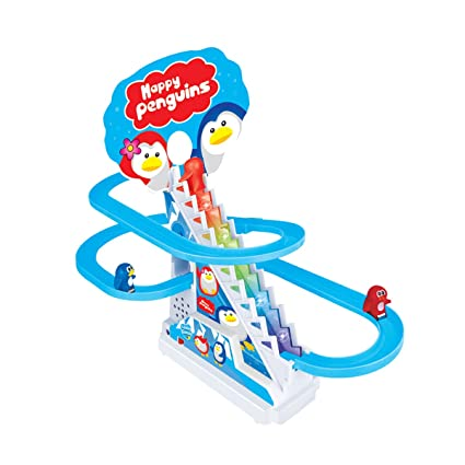 Sirius Toys Happy Penguin Track Set With Lights & Music