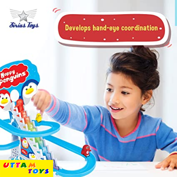 Sirius Toys Happy Penguin Track Set With Lights & Music