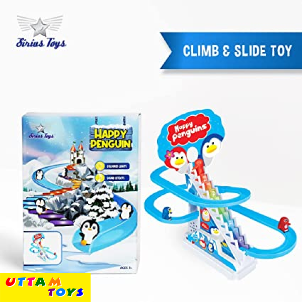 Sirius Toys Happy Penguin Track Set With Lights & Music