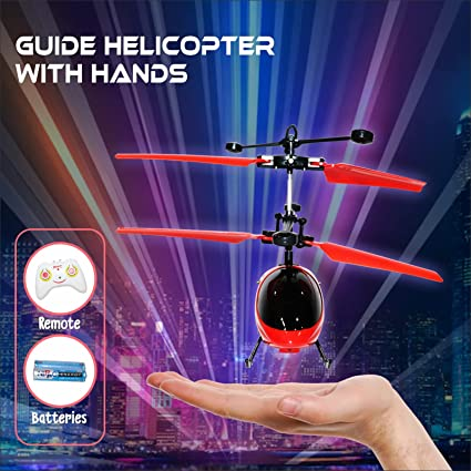 Sirius Toys Tornado Hand Sensor Remote Control Helicopter (Red)