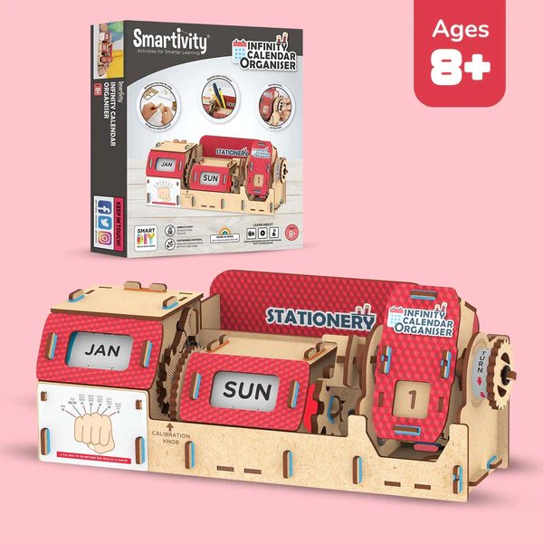 Smartivity Table-Top Infinity Calendar & Stationery Organizer