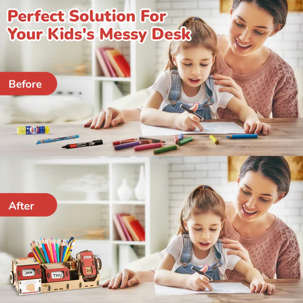 Smartivity Table-Top Infinity Calendar & Stationery Organizer
