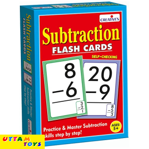 Creative Educational Subtraction - Flash Cards