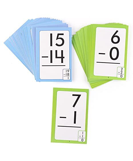 Creative Educational Subtraction - Flash Cards