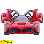 Uttam Toys Webby Remote Controlled Super Car with Opening Doors (Red)