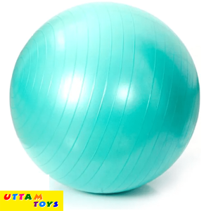 fit Exercise Printed Heavy Duty Commercial Gym Ball-Sea Green