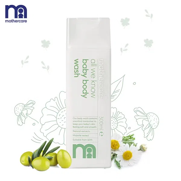 Mothercare all we know baby sales body wash