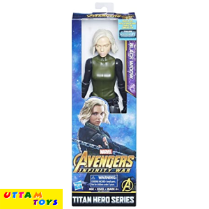 Hasbro Marvel Infinity War Titan Hero Series - Black Widow with Titan Hero Power FX Port (Multi Color)