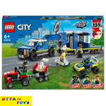 Lego City Police Mobile Command Truck Building Kit
