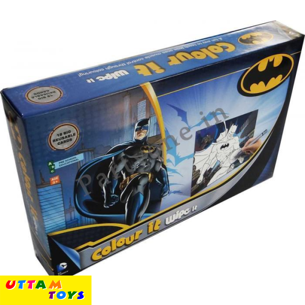 Dc Comics Colour It & Wipe It - Batman