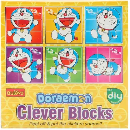 Buddyz Doraemon Clever Blocks (Multicolor)