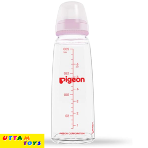 Pigeon Glass Feeding 200ml Bottle with Add Nipple