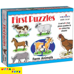 Creative's First Puzzles - Pet Animals, Multi Color