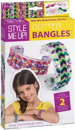 Style Me Up Glitter Bangles