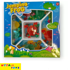 Jumping Frog Bouncing Toys Finger Pressing Game
