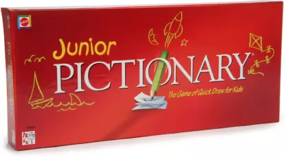 Mattel Games Pictionary Junior Party & Fun Games Board Game