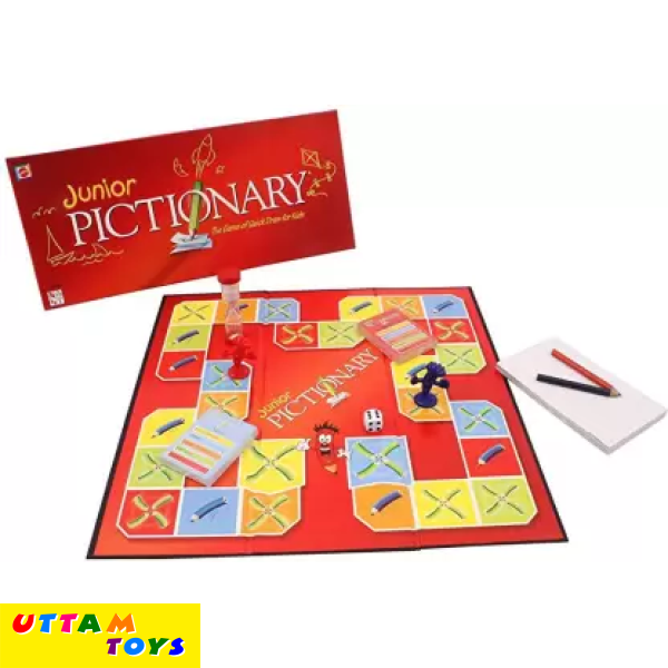 Mattel Games Pictionary Junior Party & Fun Games Board Game