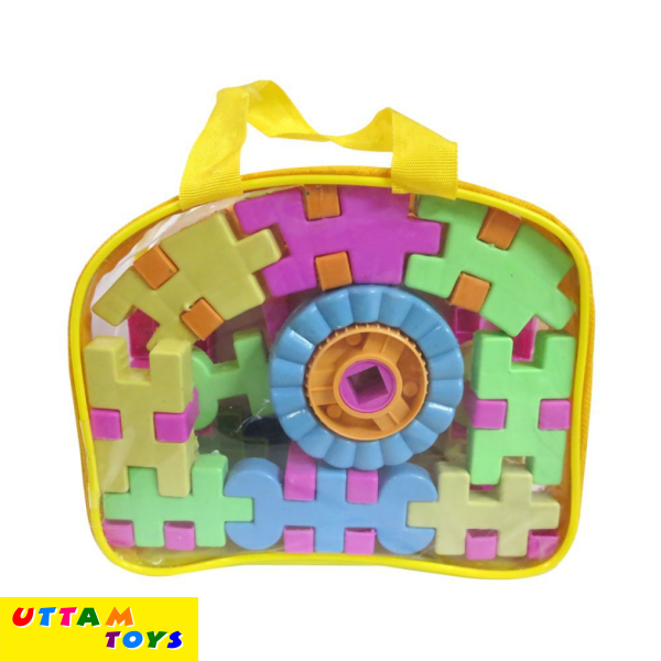 Suraj Toys kingdom blocks for child physical and mental development- Multi color