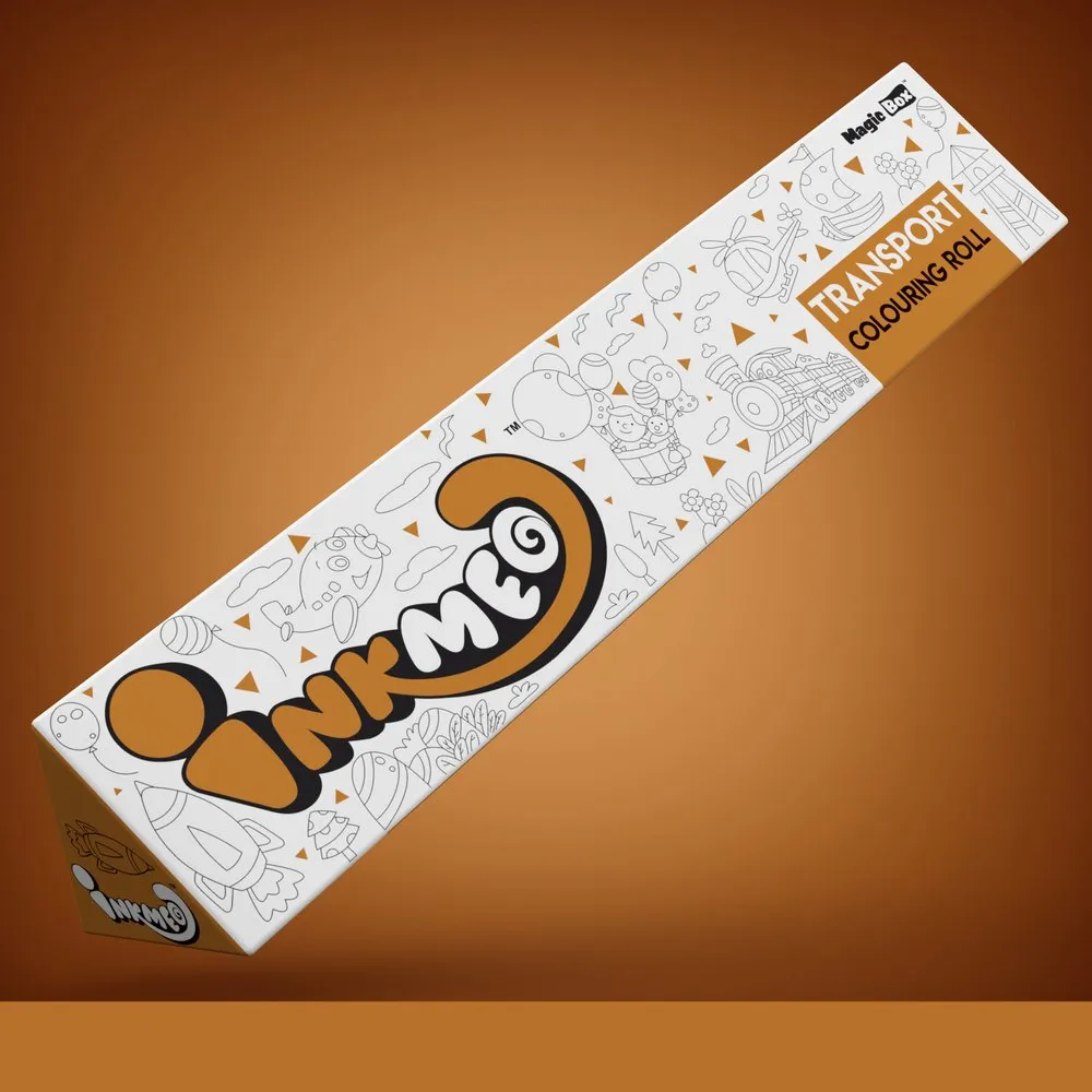 Magic Box Inkmeo Transport Colouring Roll