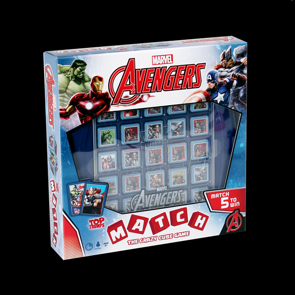 Marvel Avengers Match The Crazy Cube Game